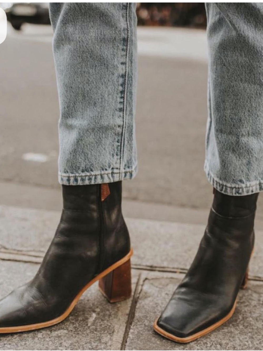 ALOHAS Black Heeled Boots